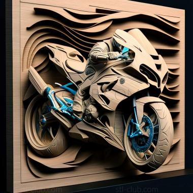 3D model BMW HP4 (STL)